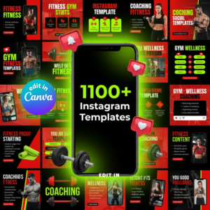 PLR MRR 1100+ Fitness, Gym