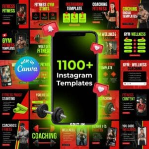 PLR MRR 1100+ Fitness, Gym