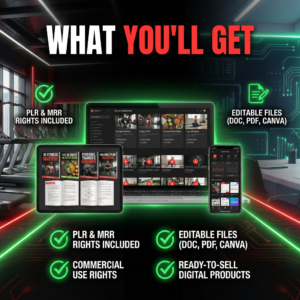 36 Fitness Courses Collection with PLR & MRR Rights