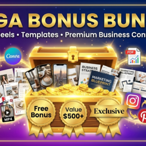 75M+ Digital Products Mega Bundle: PLR MRR, Ebooks, Templates (Instant Download)
