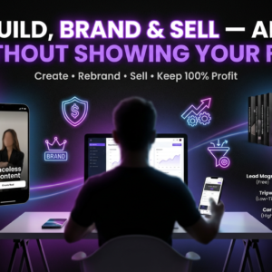 Faceless Creator Starter Kit | PLR & MRR Digital Products, Done For You DFY Canva Templates for Passive Income