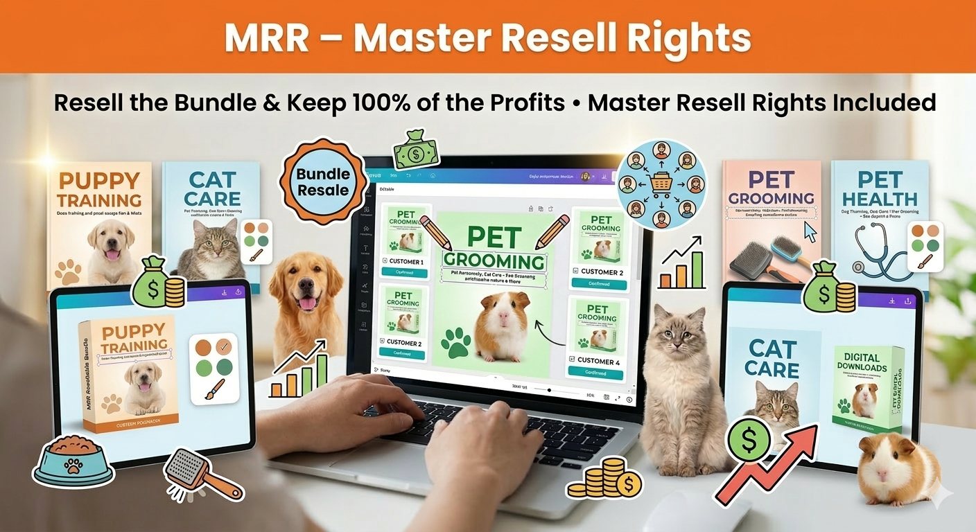 170+ Pet Ebooks Bundle | PLR MRR Resell Rights (Digital Download) - Image 4