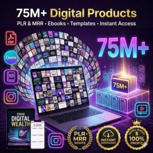 75M+ Digital Products Mega Bundle