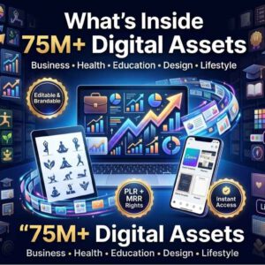 75M+ Digital Products Mega Bundle