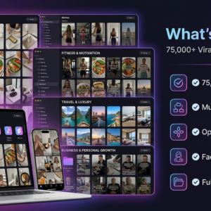 75,000+ Viral Reels Mega Bundle PLR MRR