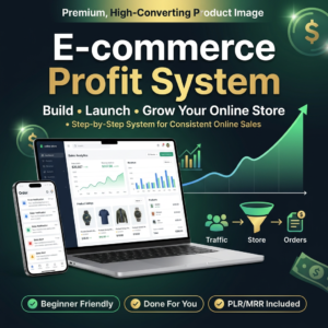 How to Make $3,300/Month with E-commerce | Proven Product Research & Testing System (PLR/MRR )