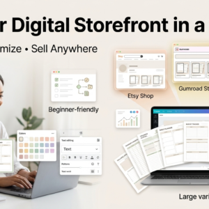 7500 Digital Planner Pages Bundle PLR MRR Editable Canva Templates w/ Resell Rights Business Sport Fitness Wellness Mindset Plr Planners