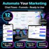 12 Manychat Automation Flows with Private Label Rights (PLR)